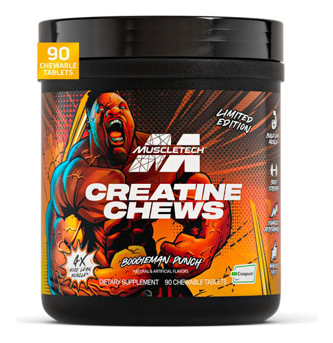 Jacked Factory Creatina Polvo Deportivo Creatine Chews 90 Und Sin Sabor