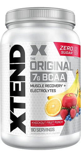 Aminoácidos Xtend De Scivation En Polvo Sabor Ponche De Frutas Con 90 Porciones