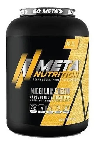 Proteina Meta Nutrition Micellar Casein 4 Lb - 50 Porciones Sabor Power Chocolate