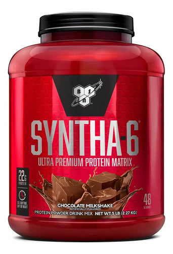 Suplemento En Polvo Bsn Ultra Premiun Protein Matrix Proteína De Syntha-6 Sabor Chocolate Milkshake X 2.27kg