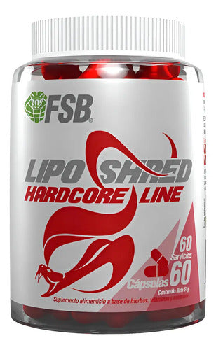 Suplemento En Cápsula Fsb Termogénico X 59g Sin Sabor