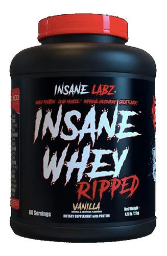 Proteína Insane Labz Insane Whey Ripped 4.9 Lb. Proteína Con Sabor Chocolate