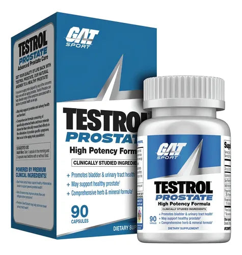 Testrol Prostata Gat Sports 90 Caps Sabor Sin Sabor