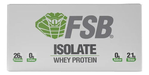 Proteína Isolate Whey Fsb En Polvo De 10 Sabores Surtidos