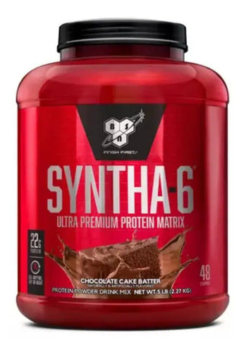 Suplemento En Polvo Bsn Ultra Premiun Protein Matrix Proteína De Syntha-6 Sabor Chocolate Cake Batter X 2.27kg