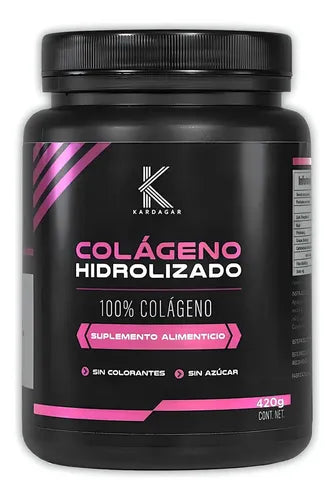 Colágeno Hidrolizado Orgasmic Superfoods Sin Sabor 420g 42 Porciones