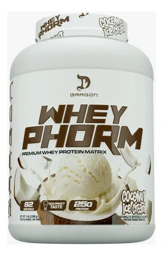 Proteina Dragon Pharma Whey Phorm 5 Lbs Sabor Coconut Ice Cream