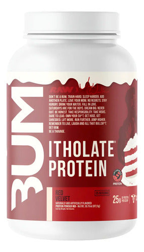 Suplemento En Polvo Raw Nutrition Proteína De Cbum Itholate Protein Sabor Red Velvet X 775g