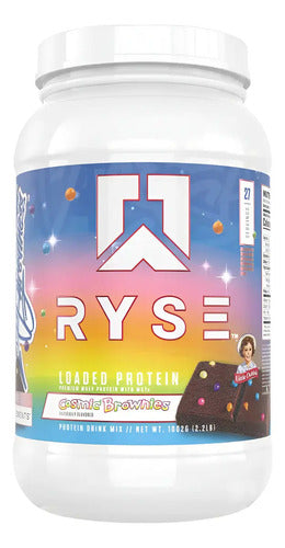 Proteína En Polvo Ryse Loaded 2 Lbs Sabor Cosmic Brownie 27 Serv