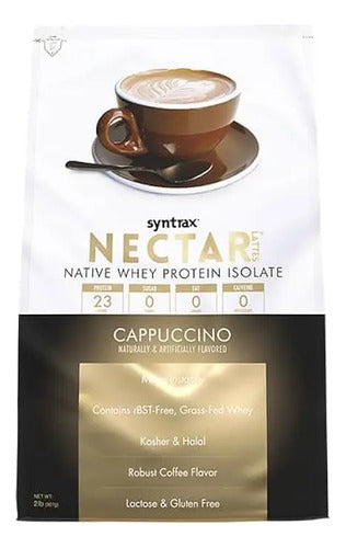 Suplemento En Polvo Syntrax Nectar Proteína Sabor Capuchino En Pote De 907g