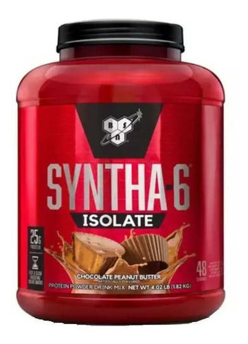 Suplemento En Polvo Bsn Proteína De Syntha-6 Isolate Sabor Chocolate Peanut Butter X 1.82kg