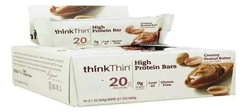 Think Thin Creamy Peanut Butter, 2.1oz (10 Count)