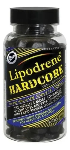 Termogénico Hi-tech Pharmaceuticals Lipodrene Hardcore En Tabletas X90 Sin Sabor