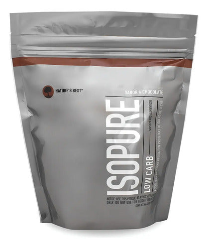 Suplemento En Polvo Isopure Low Carb Proteína Sabor Dutch Chocolate En Sachet De 454g Chocolate/dutch Chocolate