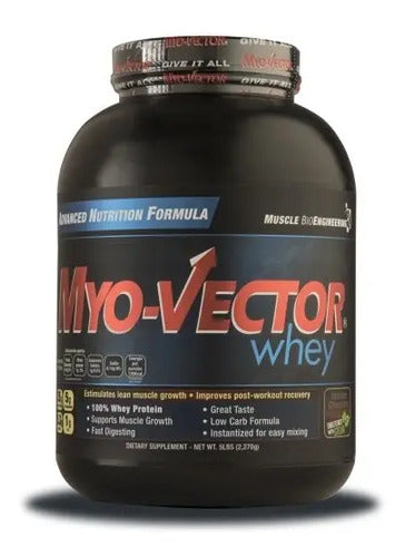 Proteina Myo Vector Whey 5 Lbs 74 Porciones Sabor Banana