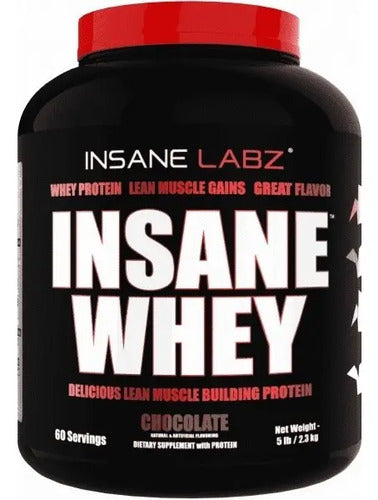 Proteina Insane Whey Protein Insane Labz 5 Lbs 60 Servicios Sabor Chocolate
