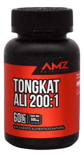 Tongkat Ali 200:1 60 Caps Amz Nutrition Sabor Sin Sabor Sin Sabor