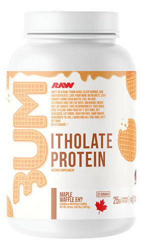 Proteina Isolatada Cbum Raw Nutrition 1.72 Lbs Todo Sabor Sabor Mapple Waffle Mapple Waffle
