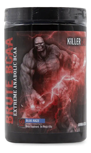Killer Labz Brute Bcaa Aminoacidos Sabor Blue Razz