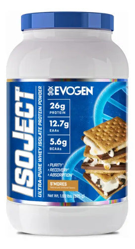 Proteína Evogen Isoject 1.76 Lbs Sabor S'mores Libre De Gluten