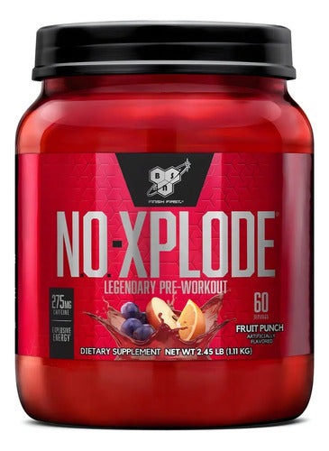 Suplemento En Polvo Bsn Cafeína De N.o.-xplode Sabor Manzana Verde X 1.11kg