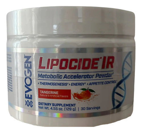 Evogen Lipocide Ir 30 Servicios Sabor Tangerine Mandarina