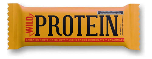 Wild Foods Barra De Proteína Sabor Chocolate Con Cacahuate
