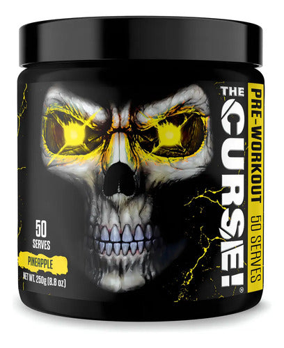 Pre Entreno Óxido Nítrico Cobra Labs The Curse 50 Servicios Sabor Piña Pineapple Shred