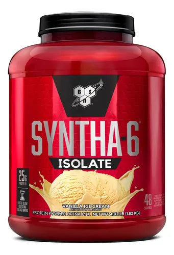 Suplemento En Polvo Bsn Proteína De Syntha-6 Isolate Sabor Nieve De Vainilla X 1.82kg