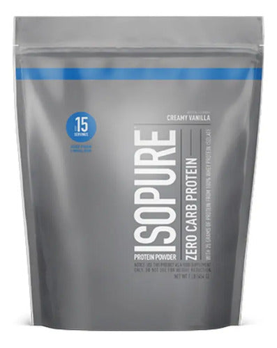 Suplemento En Polvo Isopure Proteína De Zero Carb Sabor Creamy Vanilla X 454g