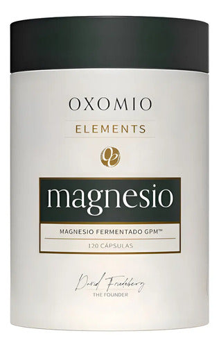 Suplemento De Magnesio Fermentado Oxomio, 120 Tabletas Sin Sabor