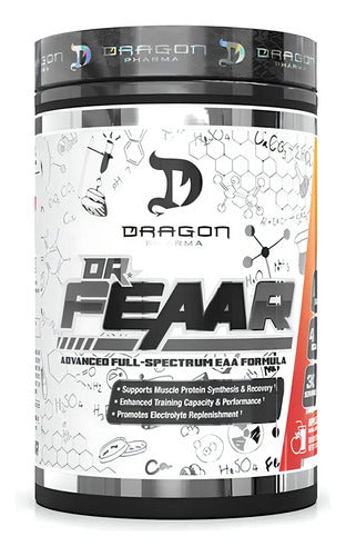 Aminoacidos Dragon Pharma Dr. Feaar 30 Servicios Bcaa Sabor Peach Guava
