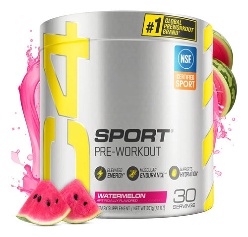 Suplemento En Polvo Cellucor Pre Workout Powder C4 Ripped Sport Con Sabor A Sandía Sandía
