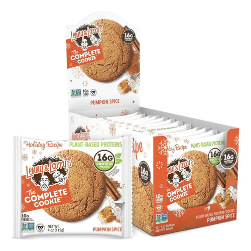 Lenny And Larrys The Complete Cookie 12 Pz Pumpkin Spice