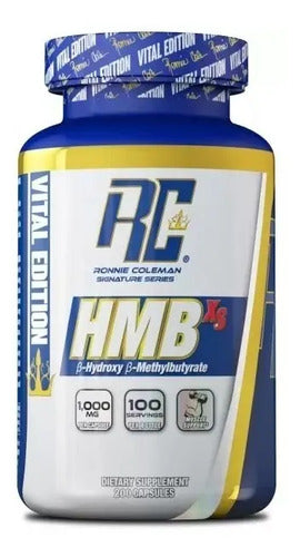 Ronnie Coleman Hmb Xs 1000mg 200 Capsulas Aminoacidos