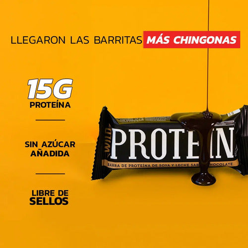 Barra De Proteína Wild Foods Sabor Chocolate 45 g