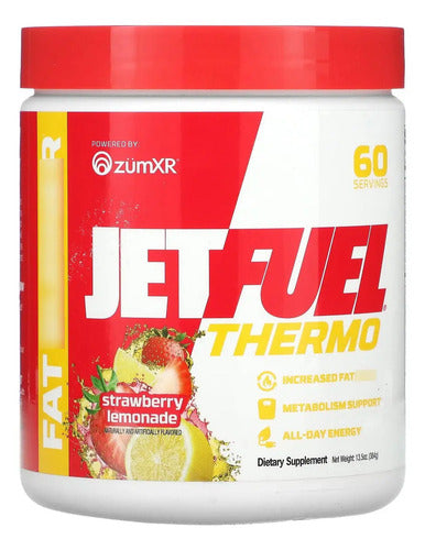 Polvo Quemagrasa Termogénico Con Cafeína Zumxr Carnitina Tea Sabor Limonada De Frutilla