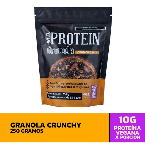 Wild Protein Granola Crunchy Semillas Doypack 250g