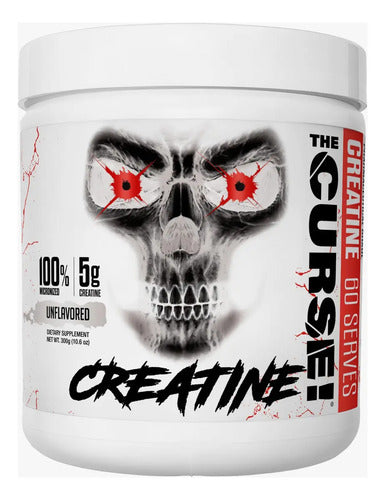 Suplemento Jnx Sports The Curse Creatina Monohidratada 60 Servicios 300 Mg Sin Sabor