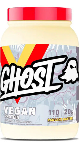 Proteina Ghost Vegan 2 Lbs 28 Serv Sabor Pancake Batter