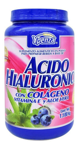 Ácido Hialurónico, Colágeno Y Aloe Vera 1.100 Kg Mora Ypenza Bluebuerry Arándano