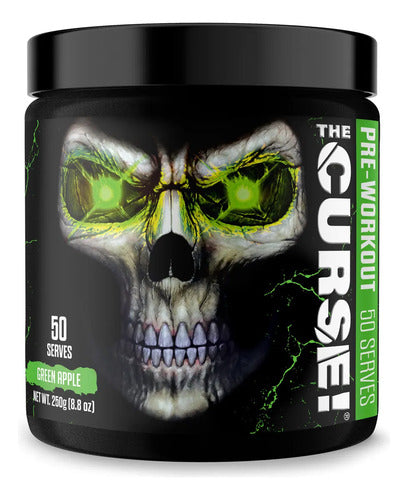 Pre Entreno Jnx Sports The Curse 50 Servicios Sabor Manzana Verde