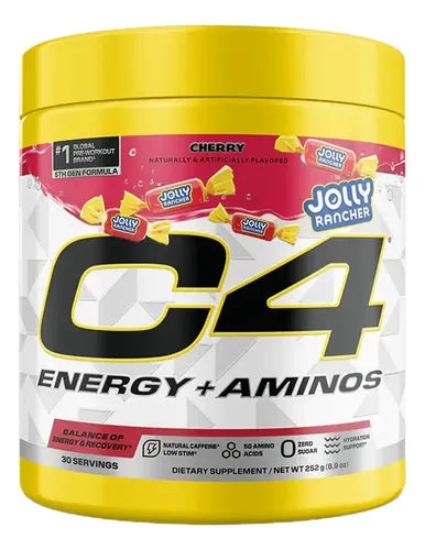 Cellucor C4 Energy + Aminos 30 Servicios 255gr. Cherry Jolly Ranch