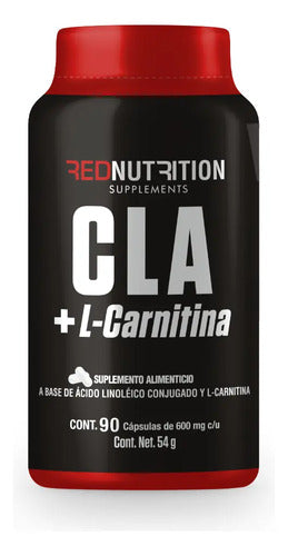 Suplemento En Polvo Rednutrition Bcaa De Cla + Carnitina X 90g Sin Sabor
