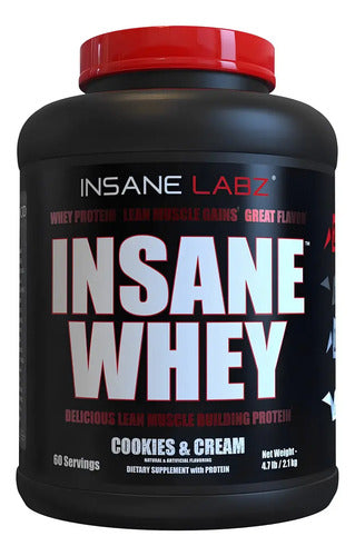 Proteina Insane Whey Insane Labz 4.6 Lb 60 Servicios Sabor Cookies And Cream