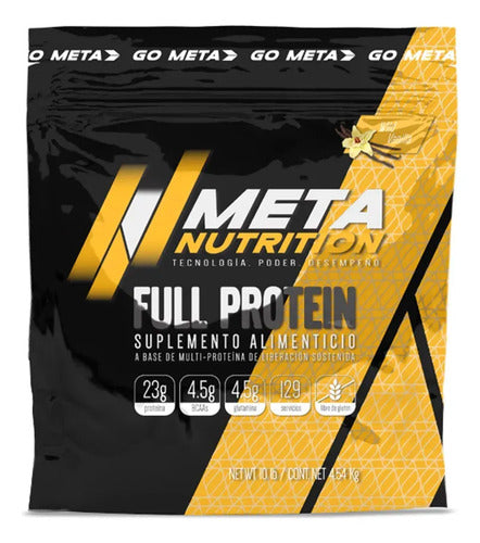 Proteina Meta Nutrition Full Protein 10 Libras 129 Porciones Sabor Vainilla Wild Vainilla