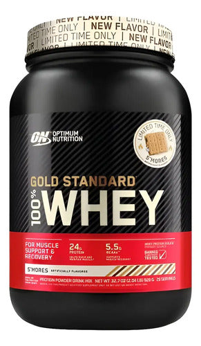 Optimum Gold Standard 2lbs S Mores Sabor S'mores