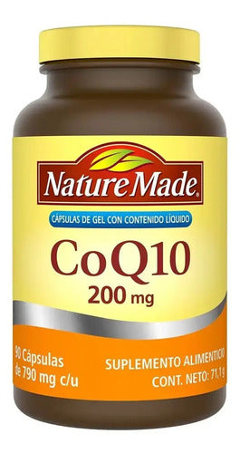 Coq10 Nature Made 790 Mg 90 Caps Sin Sabor