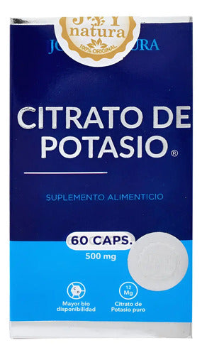 Citrato De Potasio 60 Caps Joy Natura Sin Sabor