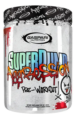 Gaspari Super Pump Agression 40 Servicios Sabor Blood Orange Naranja Sanguina
